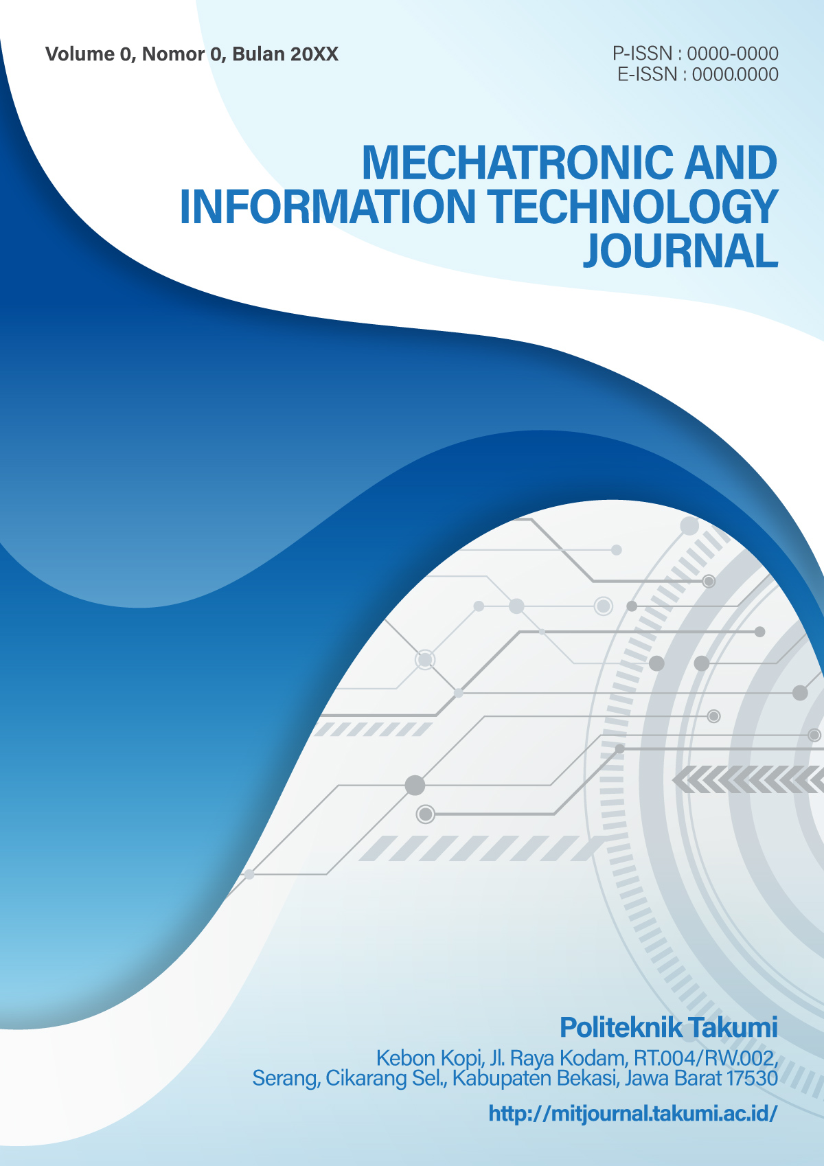 					View Vol. 1 No. 1 (2025): Mechatronic and Information Technology Journal
				